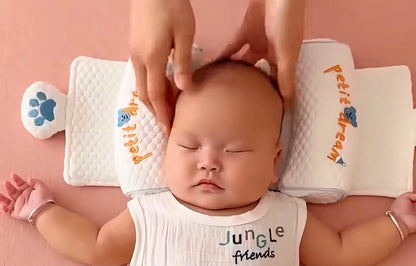 Baby Head Shaping Memory Foam Pillow with Side Support