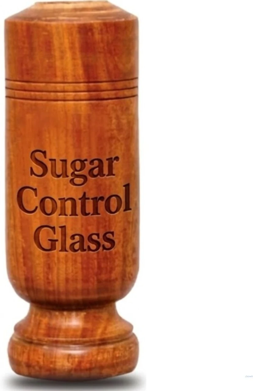 Wooden Tumbler Sugar Control Glass
